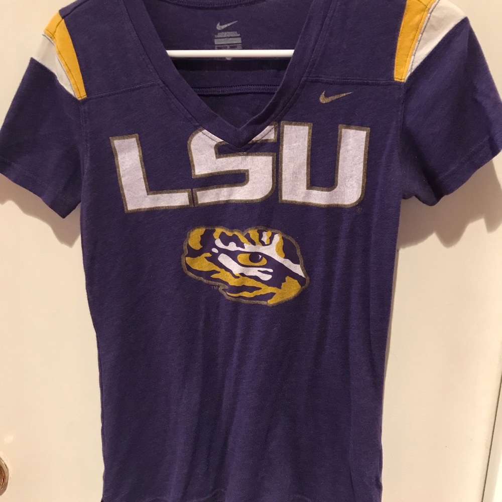 NIKE LSU Tee & hoodie bundle